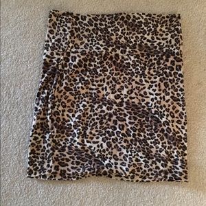 Tight cheetah Wet Seal skirt size small