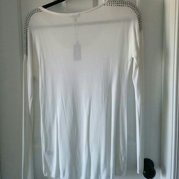 Express white studded sweater - Picture 4 of 4