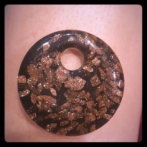 Glass neckless pendants