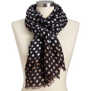 Old Navy Polka Dot Ombré Scarf
