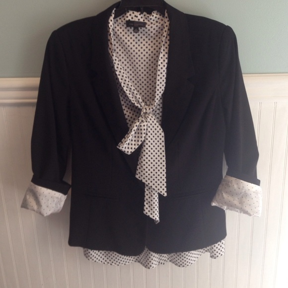 The Limited button down polka-dot shirt