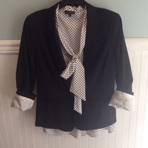 The Limited button down polka-dot shirt