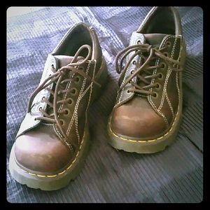 Brown Dr. Martens Leather Oxfords - Sz 8