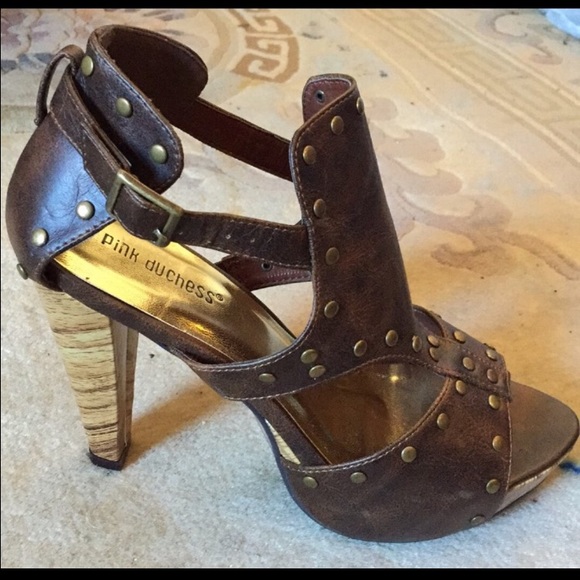 Brown heels