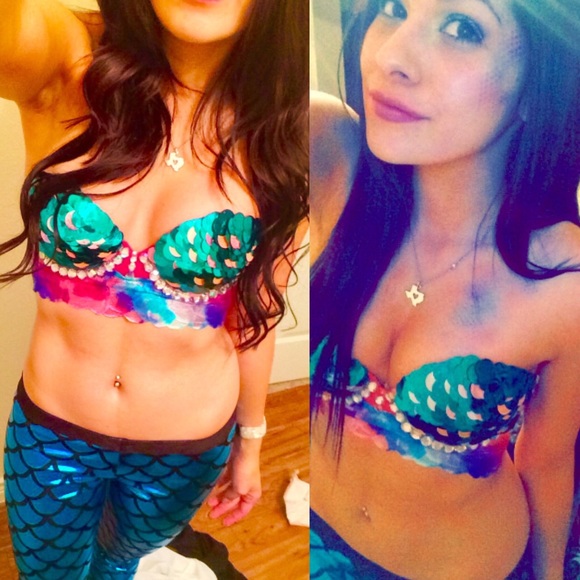 Mermaid costume w/shoes