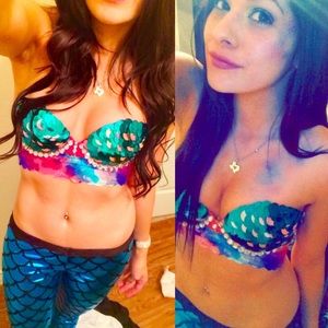 Mermaid costume w/shoes