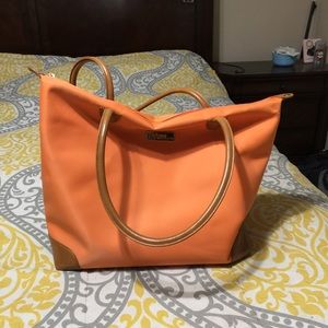 Orange tote