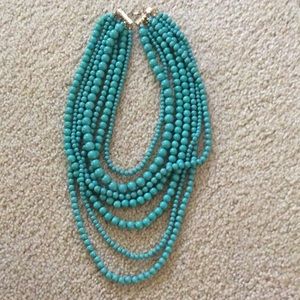 Turquoise layered necklace