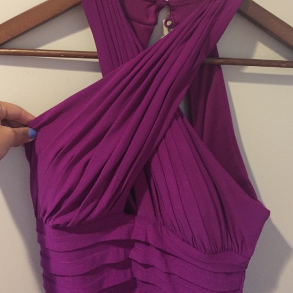 Beautiful plum dress