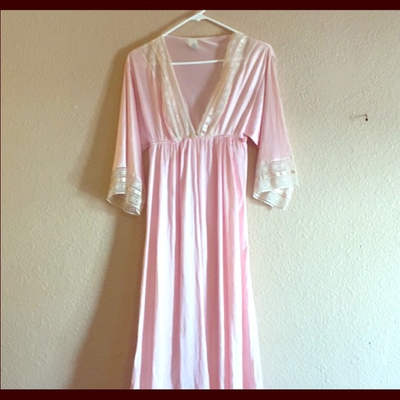 Pink robe