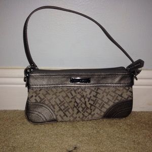Brown mini purse