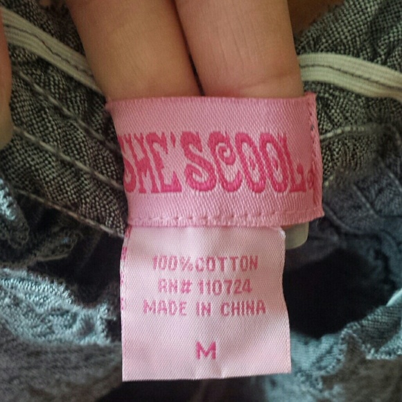 Heathered gray romper - Picture 3 of 3