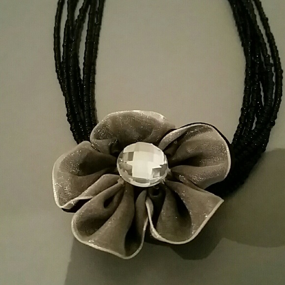 Beaded necklace and bracelet