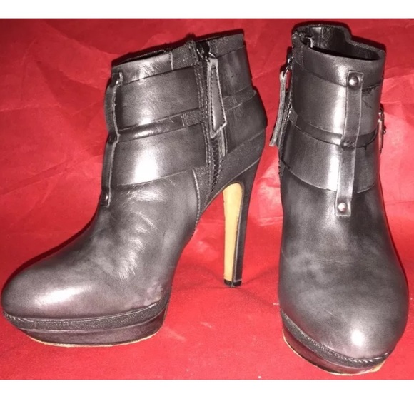 Melrose Sydnay DieselLeather Ankle Boots Size 39