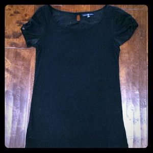 Fun black tee