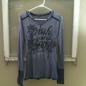 Crash and Burn Long Sleeved Top