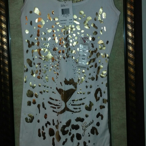 Brand new guess tank top