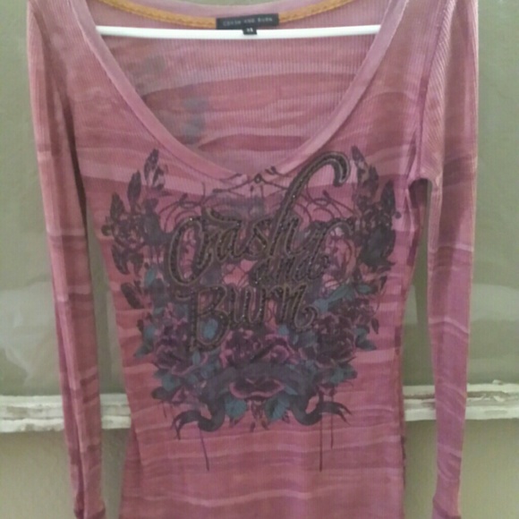 Buckle Crash and Burn long sleeved top!