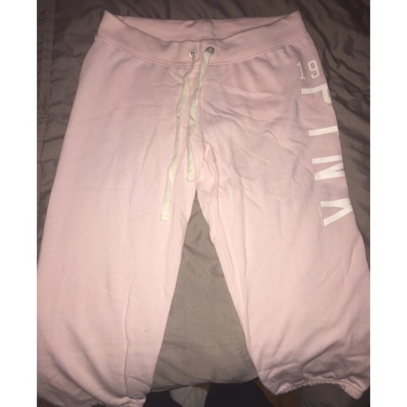 Victoria Secret PINK cropped sweat pants