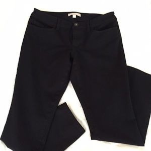 Banana Republic black skinny ankle jeans