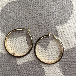 Trina Turk black & white earrings