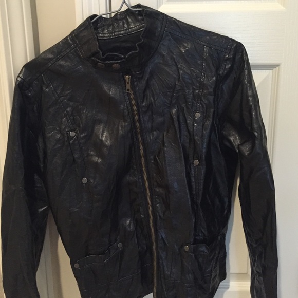Pleather jacket