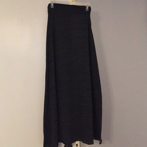 Grey maxi skirt