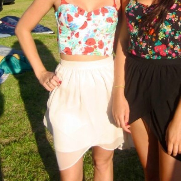 Miss Selfridge High Lo Skirt