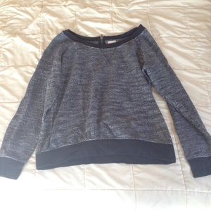 Salt & Pepper Gray Knit Sweater
