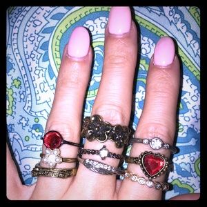 💥 Ring lot- 9 rings! 💍💟