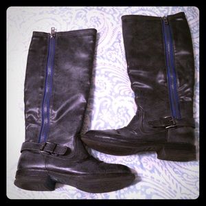 Madden Girl Black Boots