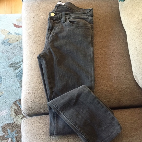 J Brand grey skinny jeans