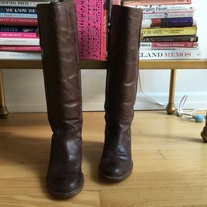 Coach Shoes - Coach Sara Leather Riding Boots Coach Shoes - Coach Sara Leather Riding Boots