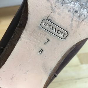 Coach Shoes - Coach Sara Leather Riding Boots Coach Shoes - Coach Sara Leather Riding Boots