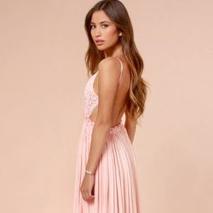 NWT Black Backless Maxi