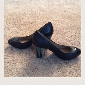 Ann Taylor Marla Quilted Leather Pumps