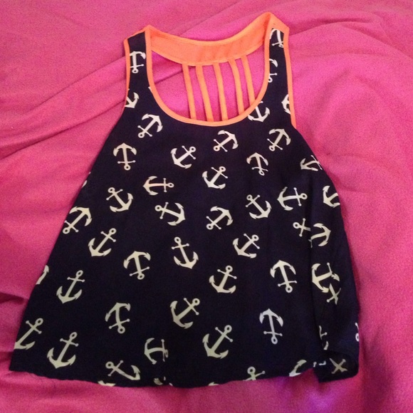 Rue21 Tops - NWOT Rue 21 Anchor Top