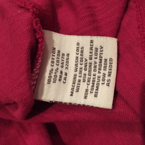 Anthro Kimchi Blue Pink & Red Cap Sleeve Top - Picture 4 of 4