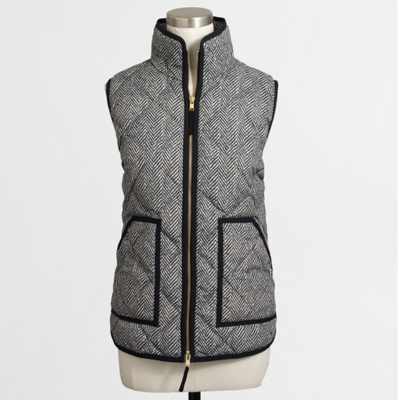TRUTH about J. Crew herring bone vest PLEASE READ