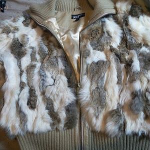 Rabbit Fur Coat