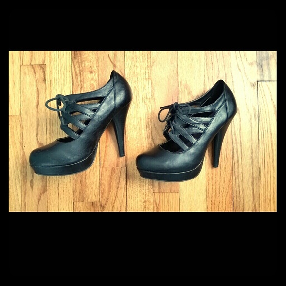 Lace Up Steve Madden Booties