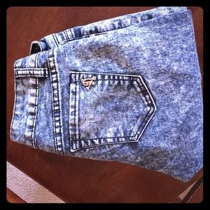 VIP stonewashed jeans. Size 1.