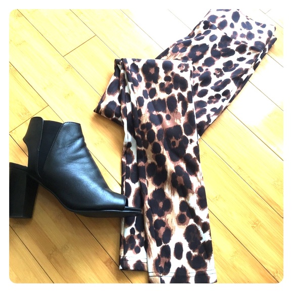 bebe | high waited cheetah leggings