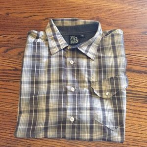 Mens Volcomo plaid shirt