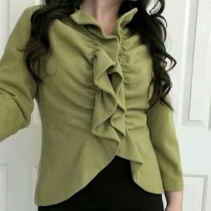 Tabitha Ruffled Jacket from Anthropology