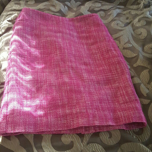 Pink Talbots pencil skirt