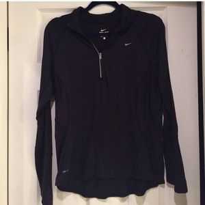 Womens Dri-Fit Half Zip Pullover