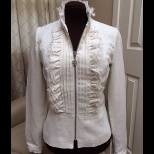 ROYAL UNDERGROUND Linen Jacket Sz P