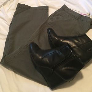 Old Navy Boot Cut Khakis