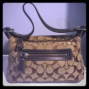 *REDUCED PRICE* Authentic Small Tan Coach Purse